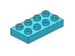 L-W Toys Junior Kostka 4x2 nízká modrá 